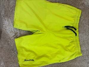 Dakine Neon Green Athletic Volley Swim Shorts